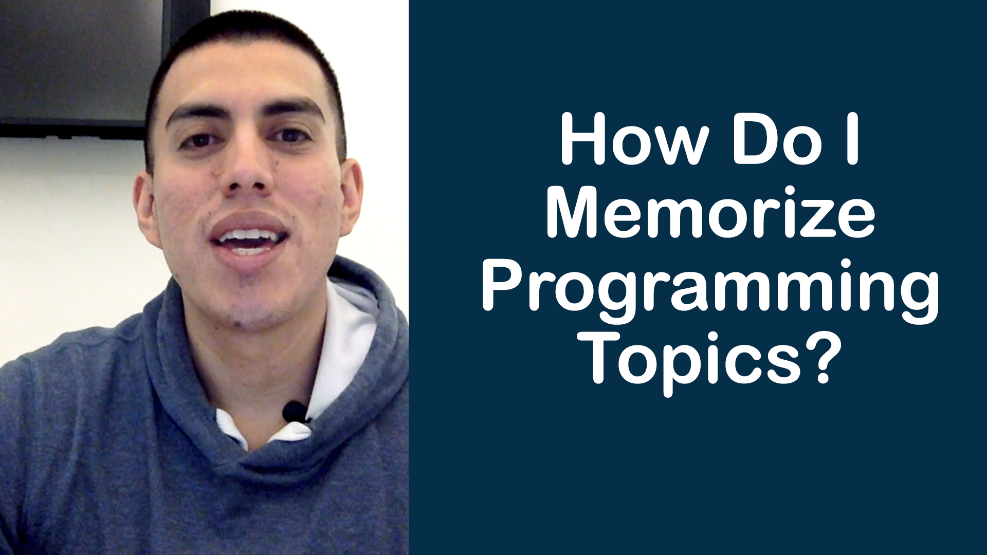How Do I Memorize Programming Topics? | Founder at work