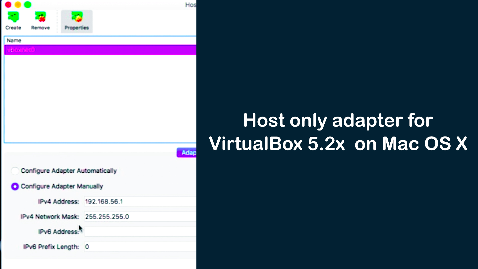 virtualbox mac network not working